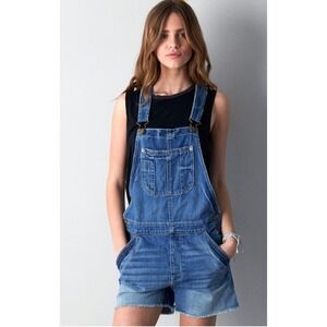 American Eagle Outfitters Blue Denim Overalls